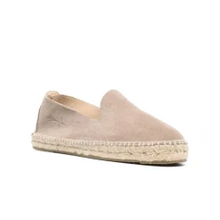 Heren Manebí Espadrilles^Suède Espadrilles in Taupe