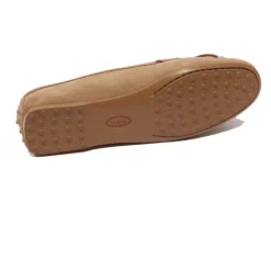 DAMES Tod's Suède Franje Loafer Schoen Made in Italy