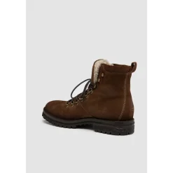 Heren Elia Maurizi Suède Leren Enkellaars