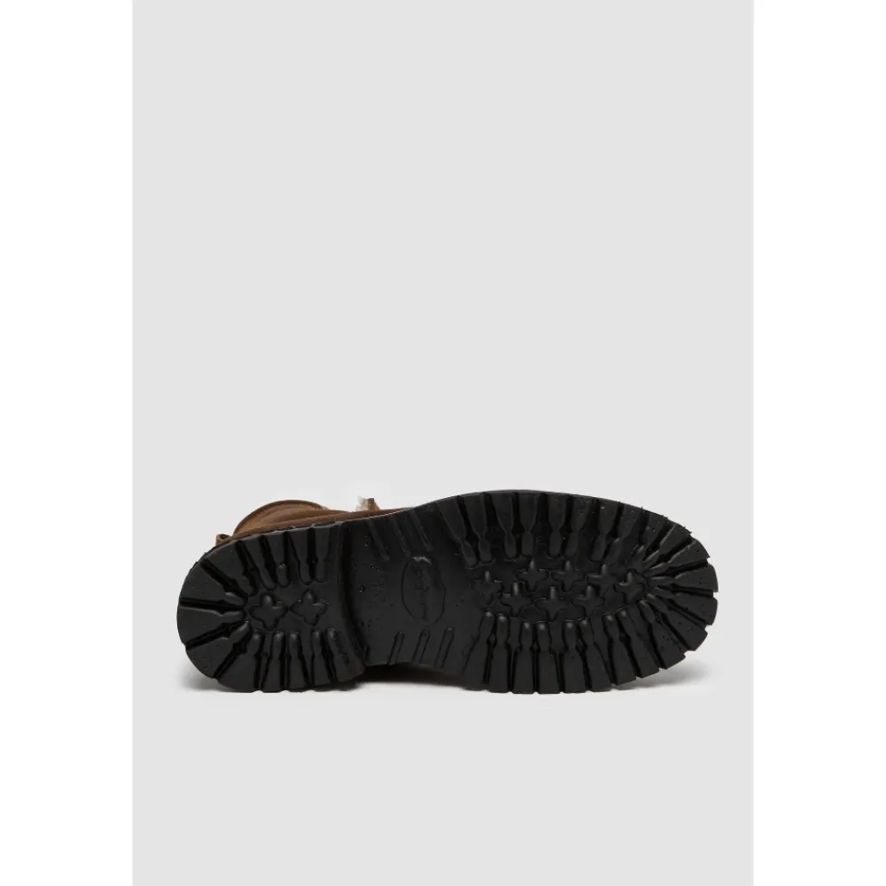 Heren Elia Maurizi Suède Leren Enkellaars