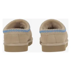 Heren UGG Suède Leren Geborduurde Pantoffels