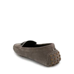 DAMES Brunello Cucinelli Suède Mocassins met Sierstenen