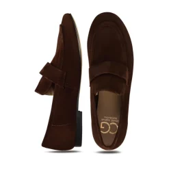 DAMES Cesare Gaspari Loafers^Suède Penny Loafers -