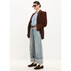 DAMES Cesare Gaspari Loafers^Suède Penny Loafers -