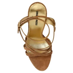 DAMES Dsquared2 Suède sandalen met hak