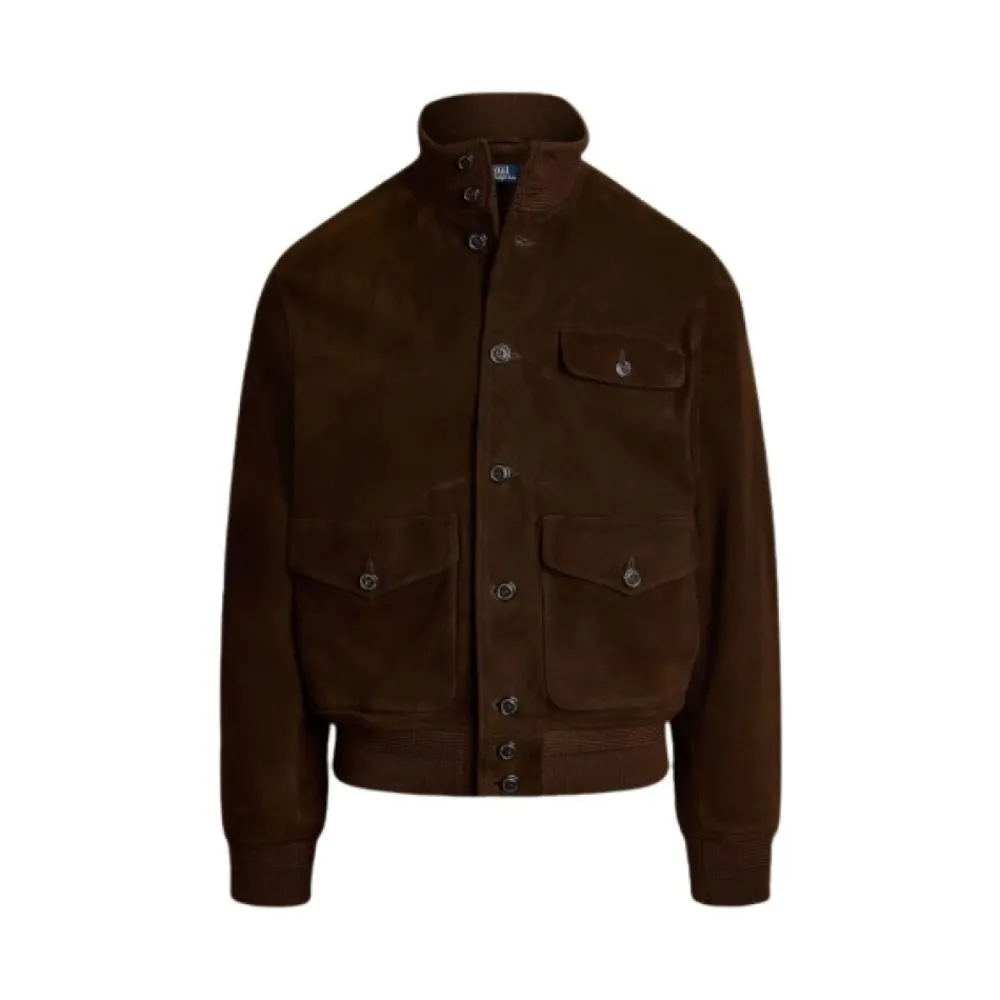 Heren Polo Ralph Lauren Suede Blouson