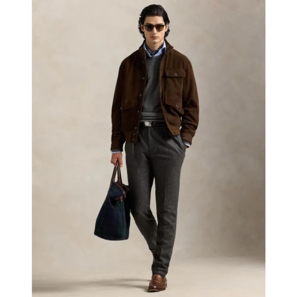 Heren Polo Ralph Lauren Suede Blouson