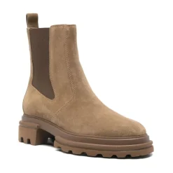 DAMES Hogan Chelseaboots^Suede Elastische Enkellaarzen