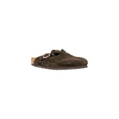 Heren Birkenstock Suede Slip-On Slippers