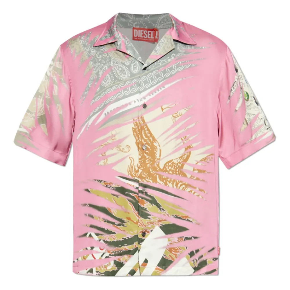 Heren Diesel Overhemden^S-Ulf Shirt