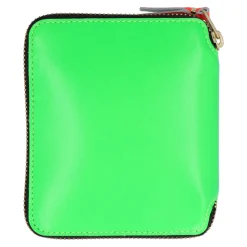Heren Comme des Garçons Portefeuilles^Super Fluo Zip-Around Portemonnee