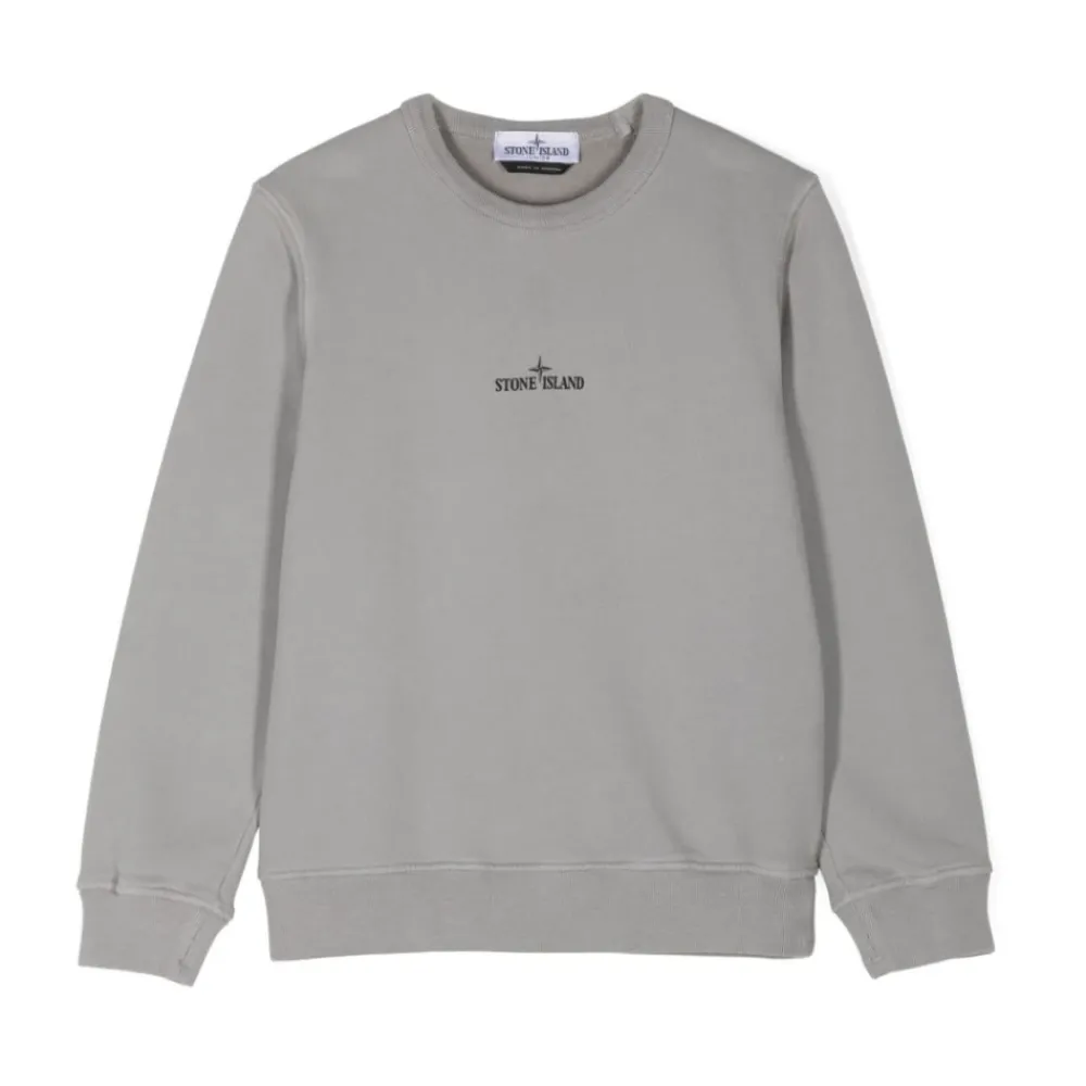 Stone Island Sweater met logo-print