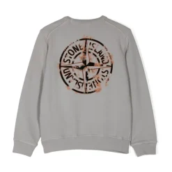 Stone Island Sweater met logo-print