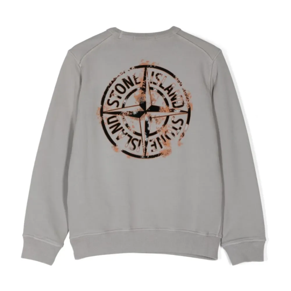 Stone Island Sweater met logo-print