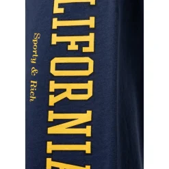 Heren Sporty & Rich Broeken^Sweatpants met Logo