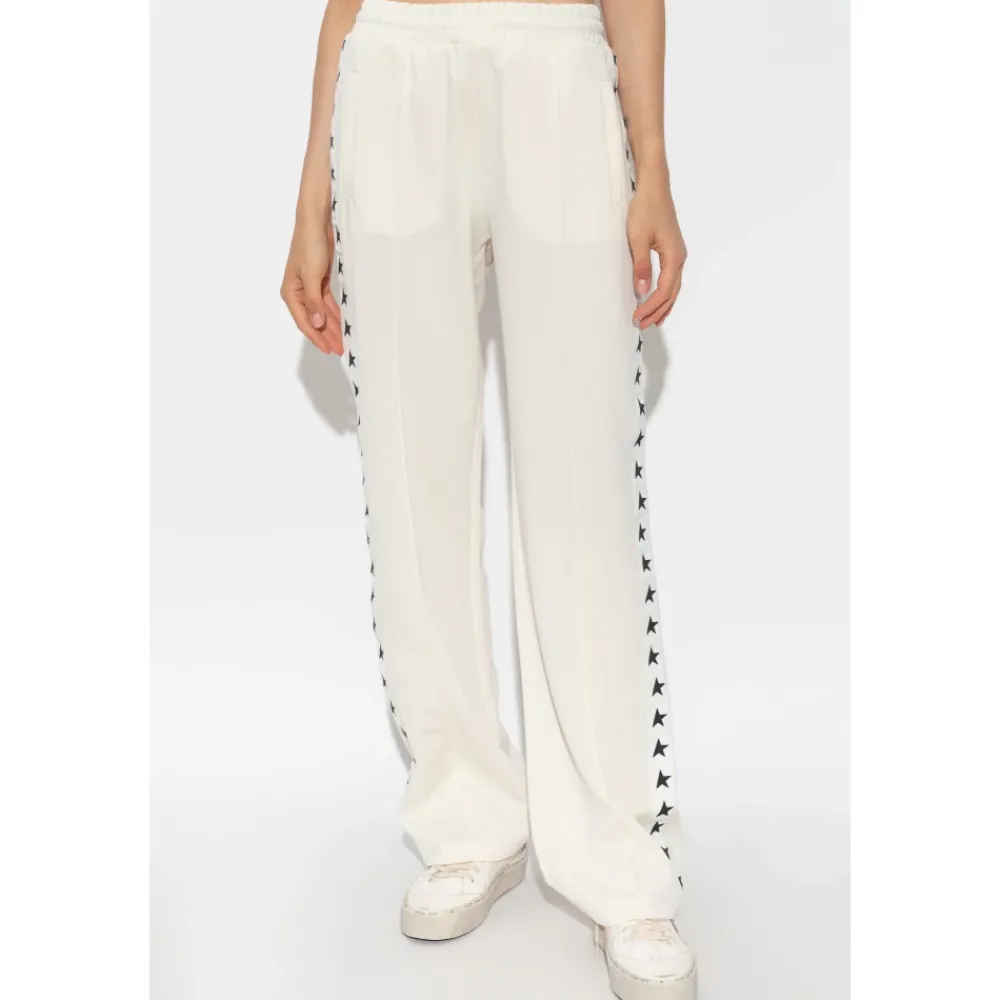 DAMES Golden Goose Broeken^Sweatpants met rechte pijpen