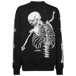 Heren Philipp Plein Sweatshirt LS Skeleton