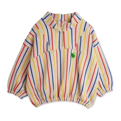 Mini Rodini Bovenkleding^Sweatshirt met gestreept patroon