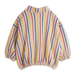 Mini Rodini Bovenkleding^Sweatshirt met gestreept patroon