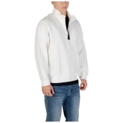 Heren Armani Exchange Sweatshirt met halve rits