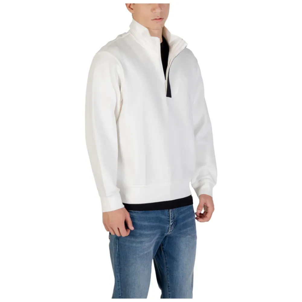 Heren Armani Exchange Sweatshirt met halve rits