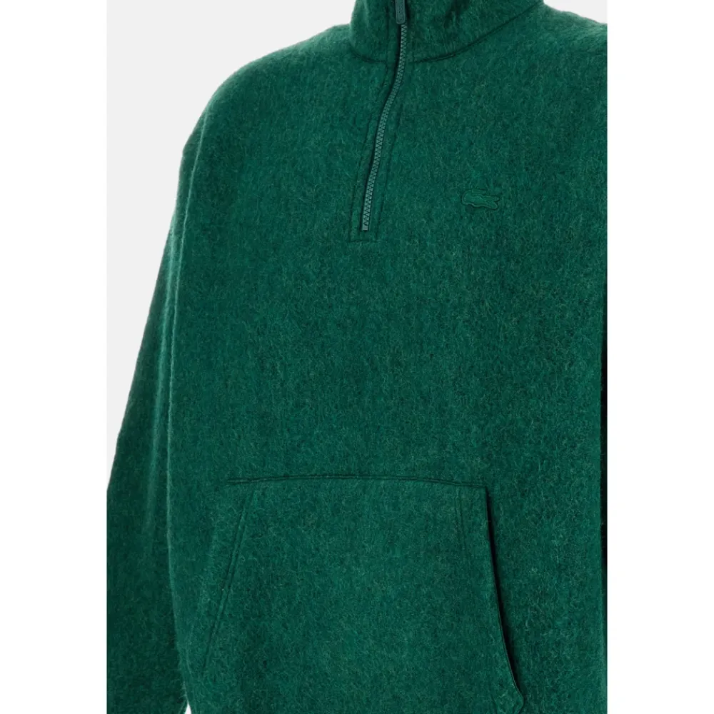Heren Lacoste Sweatshirt met halve rits