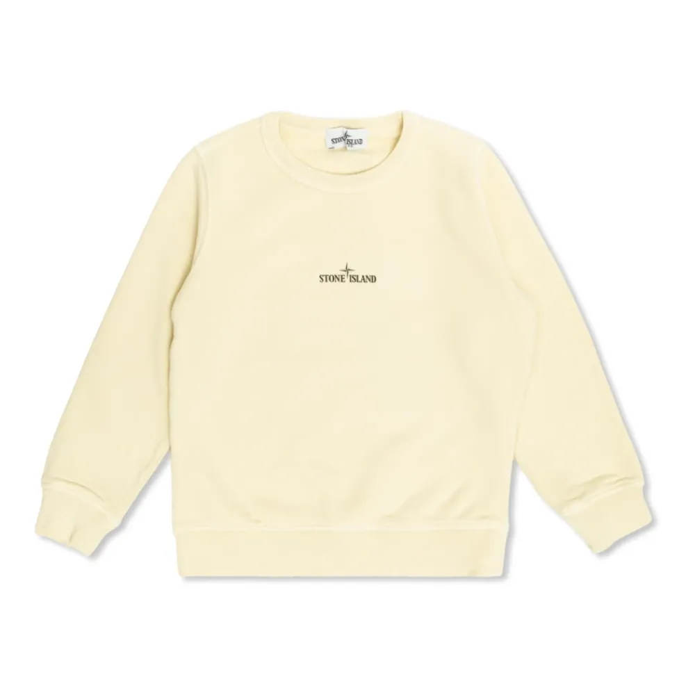 Stone Island Sweatshirt met logo