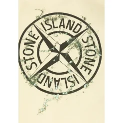 Stone Island Sweatshirt met logo