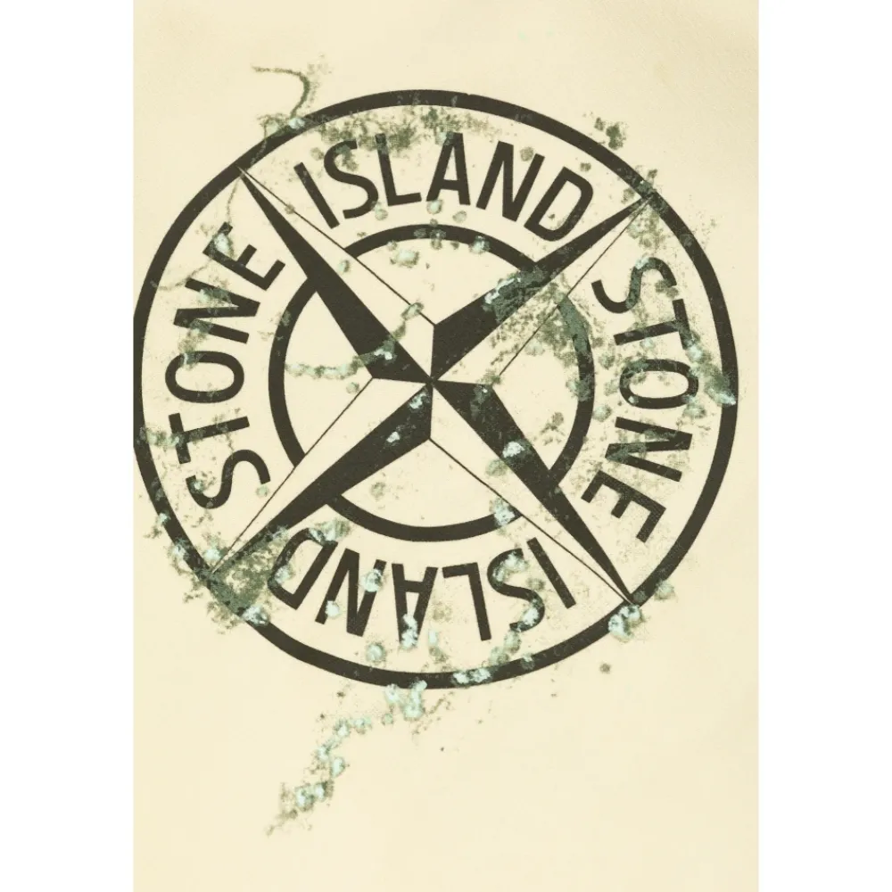 Stone Island Sweatshirt met logo
