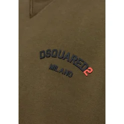 Heren Dsquared2 Truien & Vesten^Sweatshirt met Logo in Reliëf
