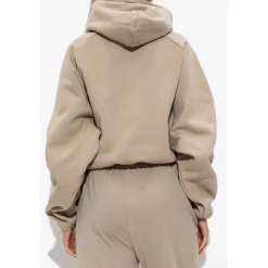 DAMES Fear Of God Sweatshirt met logo in verkorte lengte