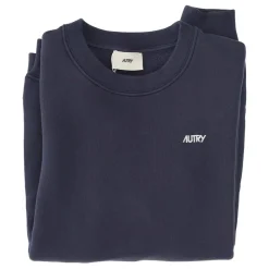 Autry Bovenkleding^Sweatshirt met ronde hals en geborduurd logo