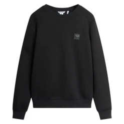 Heren Antony Morato Sweatshirt met ronde hals in stretch scuba stof