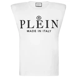 DAMES Philipp Plein Tank Top Padded Shoulder