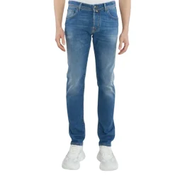 Heren Jacob Cohën Tapered Fit Jeans