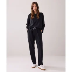 DAMES Summum Woman Tapered Scuba Pinstripe Broek