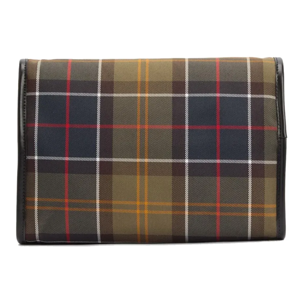 DAMES Barbour Tartan Beauty Reisorganizer Tas