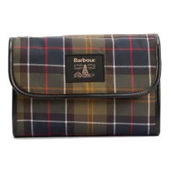 DAMES Barbour Toilettassen^Tartan Hanging Washbag
