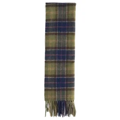 Heren Barbour Tartan Lamswollen Sjaal