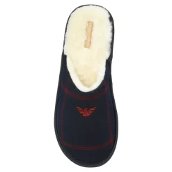 Heren Emporio Armani Pantoffels^Tartan motief flanellen pantoffels