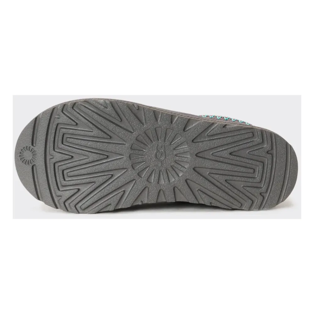 Heren UGG Tasman II Donkergrijze Pantoffels