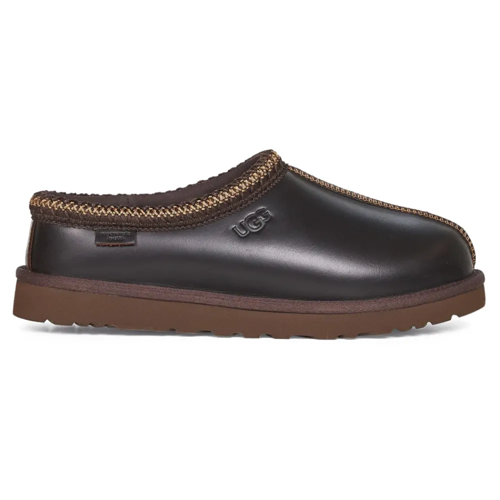 Heren UGG Tasman Leather Regen Slipper