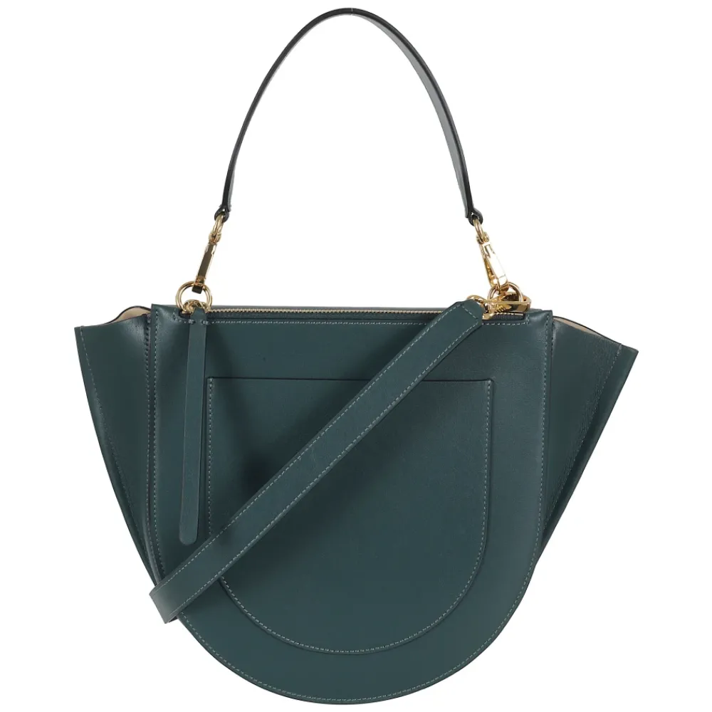 DAMES Wandler Teal Hortensia Tas met Handvat