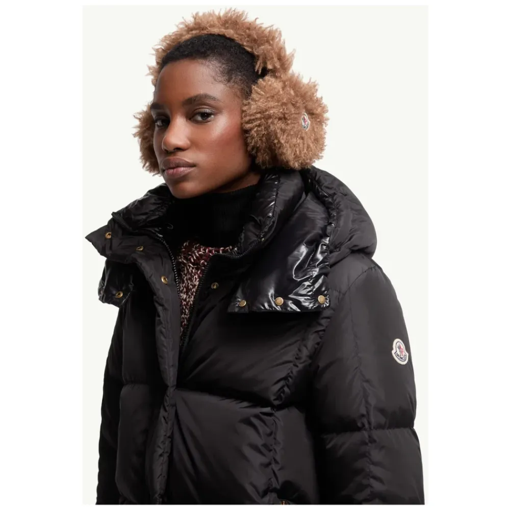 DAMES Moncler Hoeden^Teddy Fleece Gevoerde Hoed