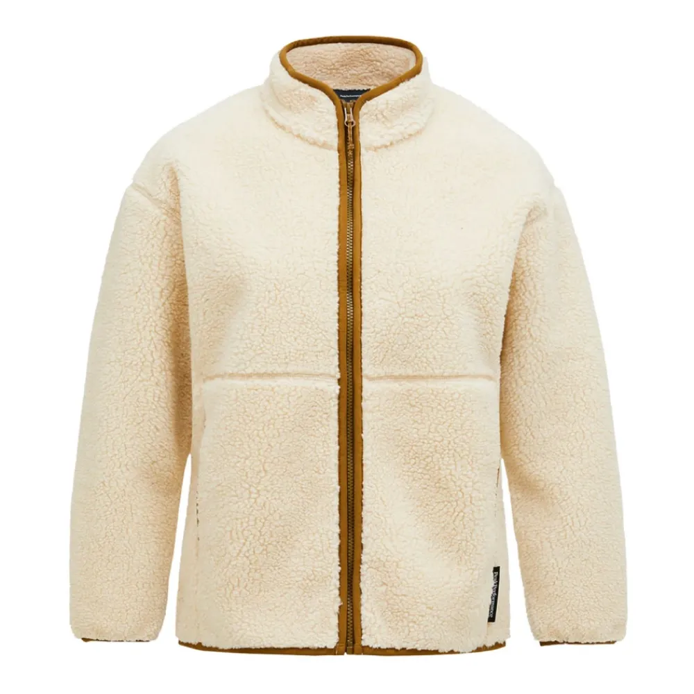 Peak Performance Teddy Fleece Jack met Stijlvolle Details