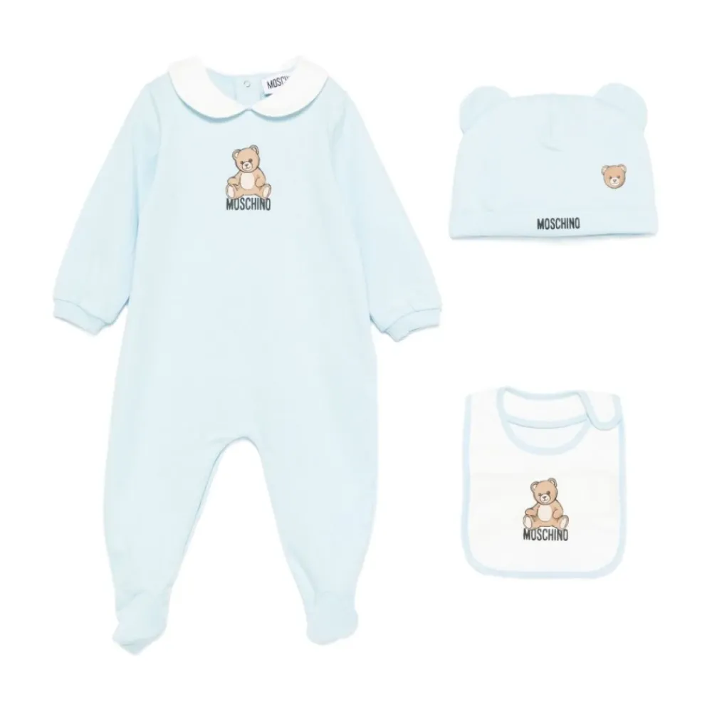 Moschino Bodysuits & Sets^Teddy Print Baby Kleding Set