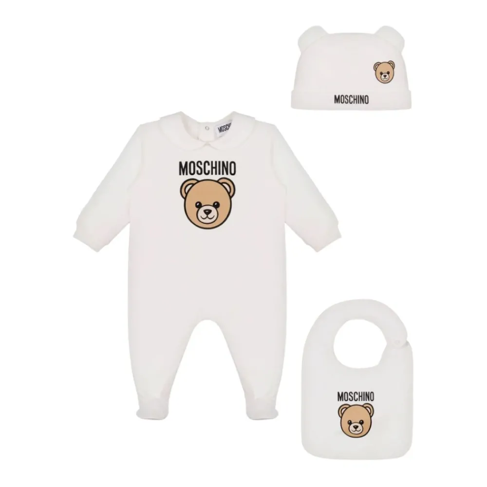Moschino Teddy Print Baby Kleding Set