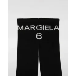 MM6 Maison Margiela Tekst Grafische Crew Sokken