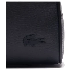 DAMES Lacoste Toilettassen^Tennis-geïnspireerde leren toilettas