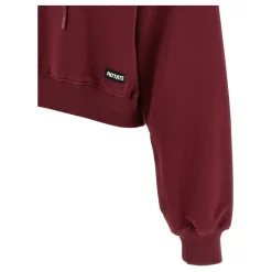 DAMES ROTATE Birger Christensen Hoodies & Sweatvesten^Terry Back Cropped Hoodie